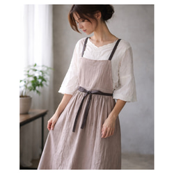 洗い込まれてふっくら柔らかなベルギーリネンストール／四方切りっ