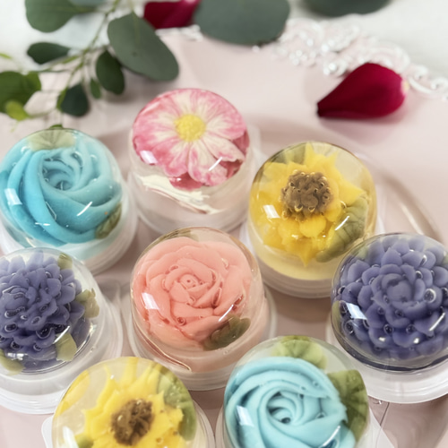 錦玉あんフラワーゼリー 6個入り 冷凍便でお届け スイーツ・お菓子