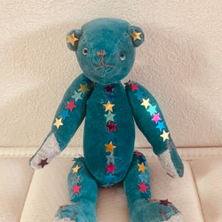 ハンドメイド ミニテディベア ツギハギさんA ぬいぐるみ viola 通販