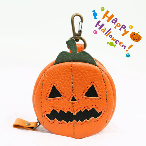 期間限定 ハロウィーン かぼちゃ 丸ミニポーチ カボチャ ハロウィン