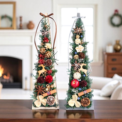 《早割》トナカイと小さな森のクリスマスツリー（無料ギフトラッピング） 2枚目の画像