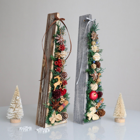 《早割》トナカイと小さな森のクリスマスツリー（無料ギフトラッピング） 9枚目の画像