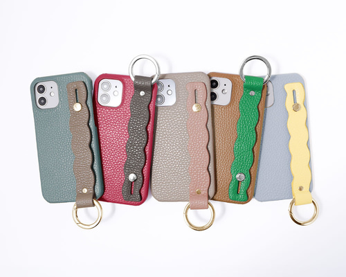 スマホケース レザー ほぼ全機種 ベルト なみなみ 革 iPhone Android