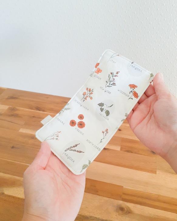 ハンカチ 【 草花 mini 】ハーフサイズ 秋冬新作2025 退職 お礼 誕生日 記念日 ギフト プレゼント 贈り物 2枚目の画像