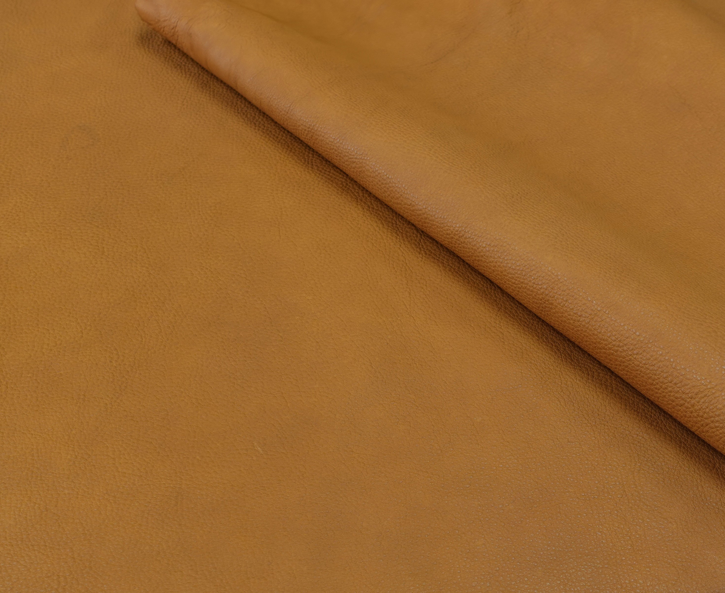 牛革タンニン鞣しシュリンク　＃キャメル　221デシ