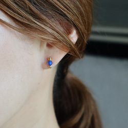 サファイア イヤリング・ノンホールピアス の人気通販｜Creema