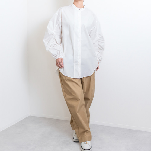 新品 人気  ブラウス 長袖 ２WAYブラウス オフホワイト ブラウスシャツ 白 楽天市場】ブラウス 長袖 シャツ レディース トップス ボウタイ