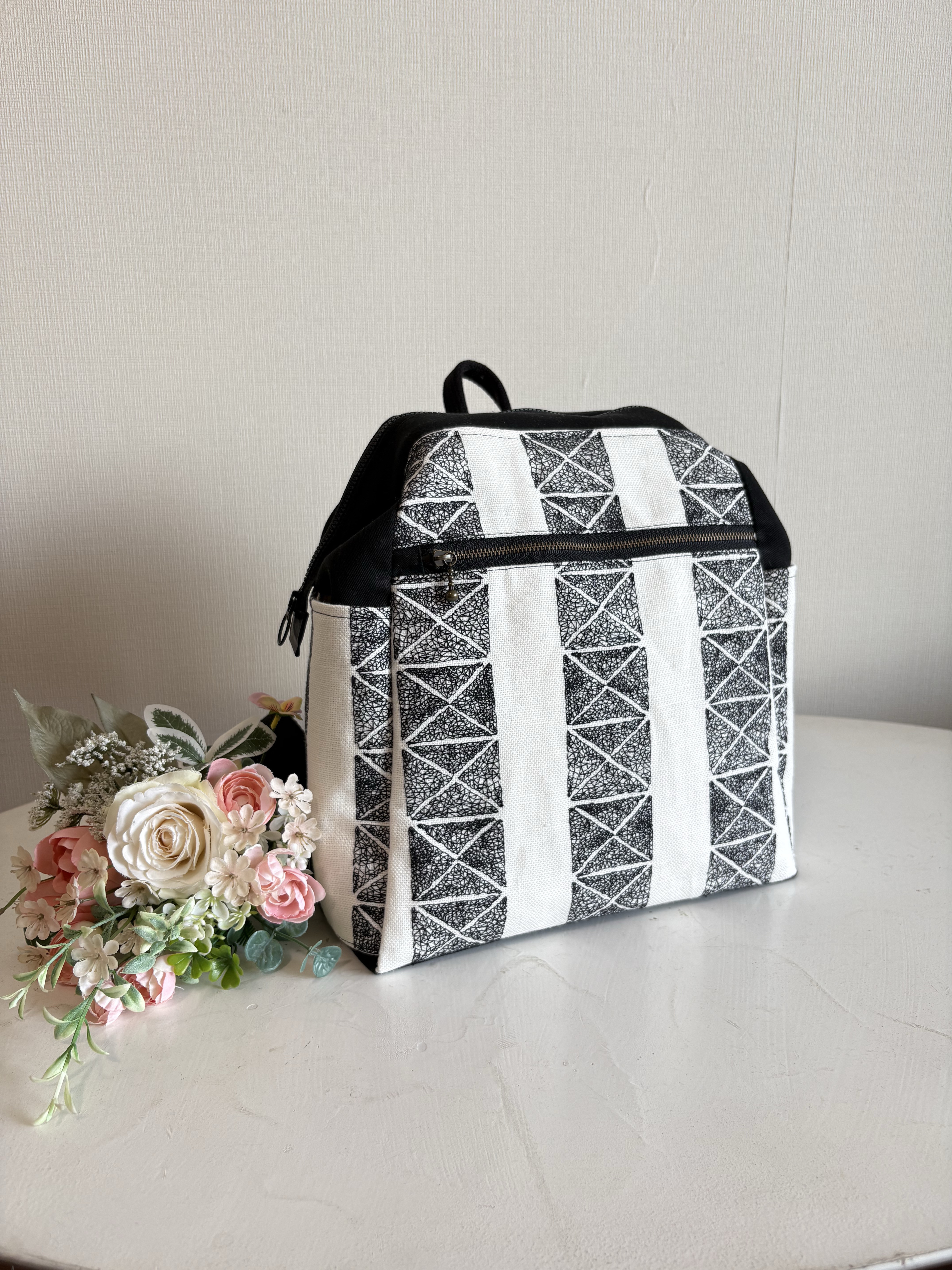 大人のリュック　黒系　インポートⅡ