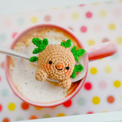 編みプードル/トイプードル ヘアクリップ ヘアゴム ヘアピン 子供