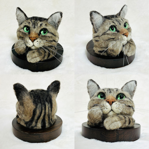 うちの子オーダー2025 穴から覗くお顔タイプ 猫 ねこ ネコ うちのこ