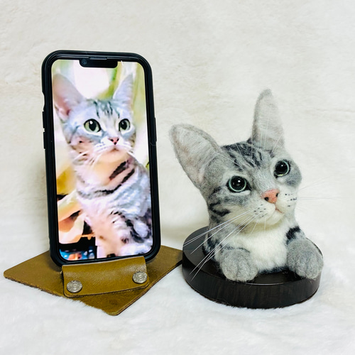 うちの子オーダー2025 穴から覗くお顔タイプ 猫 ねこ ネコ うちのこ