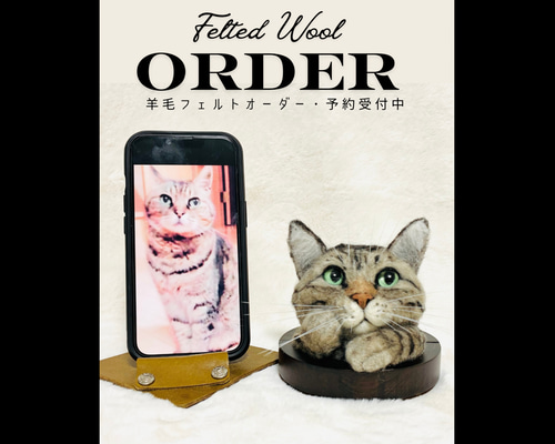 うちの子オーダー2025 穴から覗くお顔タイプ 猫 ねこ ネコ うちのこ