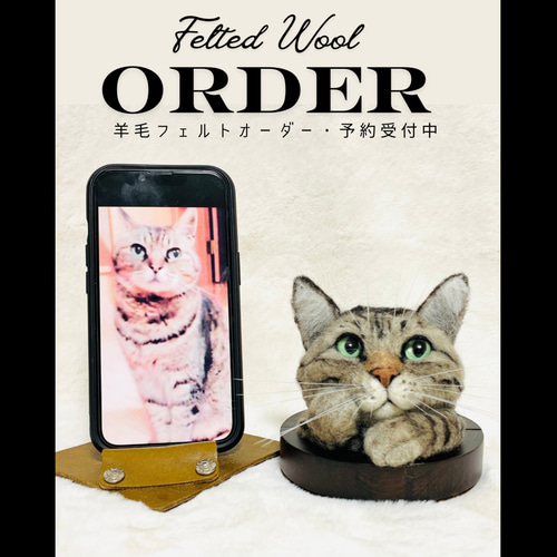 うちの子オーダー2025 穴から覗くお顔タイプ 猫 ねこ ネコ うちのこ