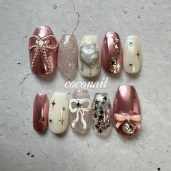 LA812☆モノクロy2kネイルチップ ネイルチップ（つけ爪） NovemberR