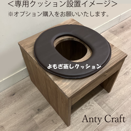 引取可能】自宅で温活！よもぎ蒸し椅子 （色変更可能）UN/UN 完成品