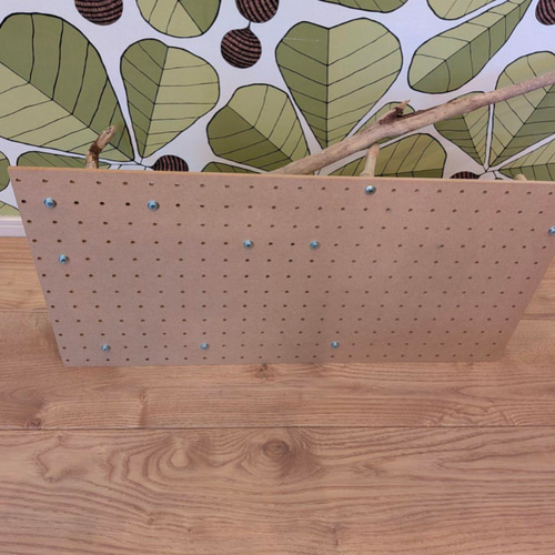 現物1点 壁掛 バードジム ✨ カスタム パンチングボード 流木