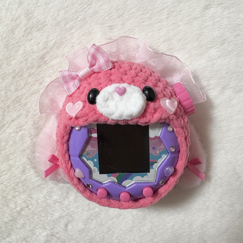 垂れ耳ピンクメイドうさぎちゃんのたまごっちパラダイスカバー