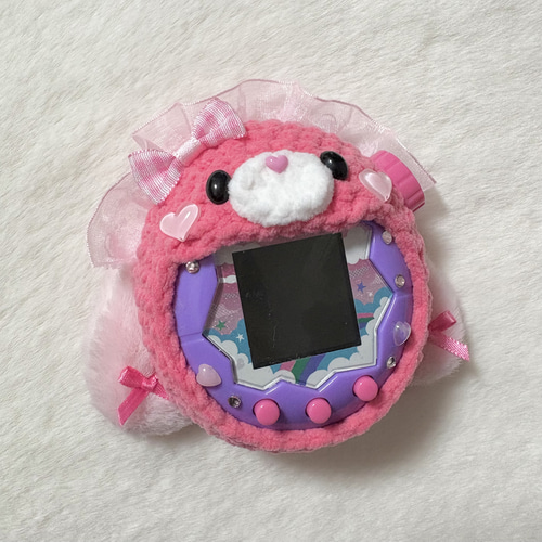 垂れ耳ピンクメイドうさぎちゃんのたまごっちパラダイスカバー