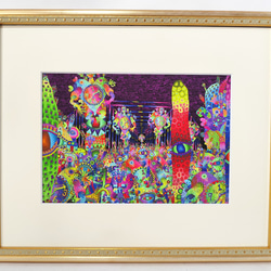 神秘的な水曜日 版画 限定5部 絵画 版画 高見沢耳美術店 通販