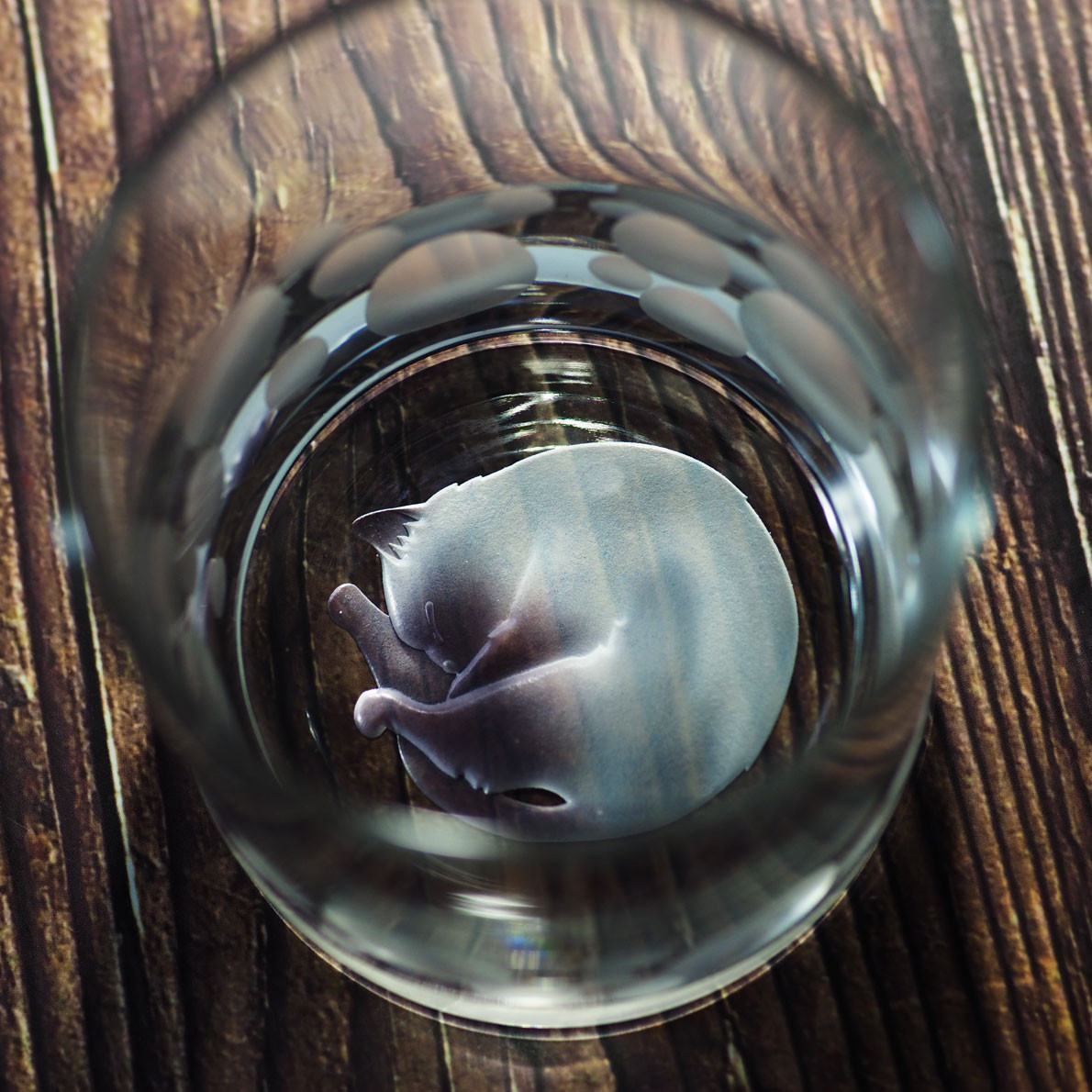 ロックグラス～「シャムのゆめ・ロシアンブルーのゆめ」