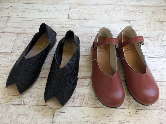 獨一無二的「creema 限量福袋」寬3L尺寸（245-25cm）鞋子和涼鞋套裝 第1張的照片