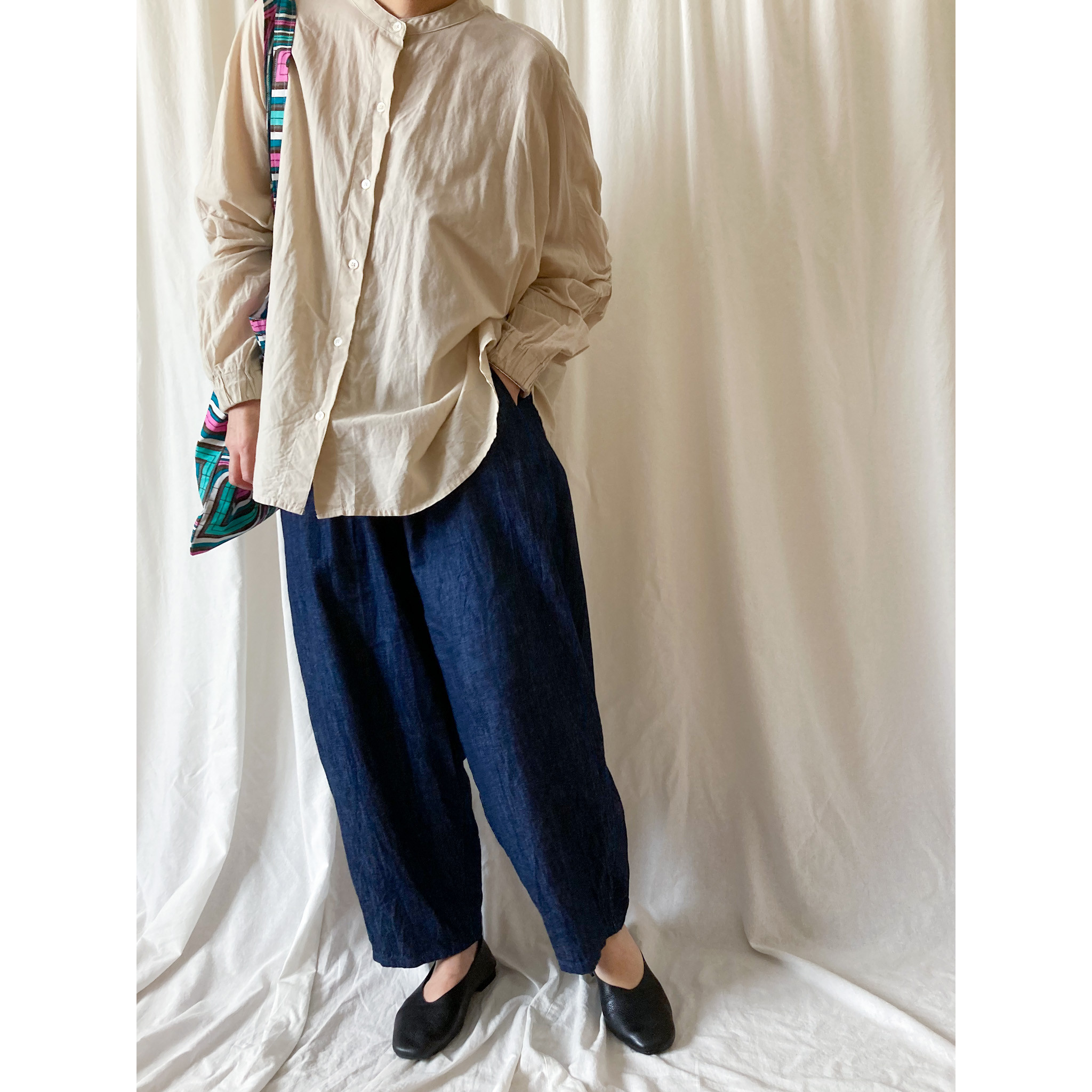 バルーンパンツ インディゴブルー(ユニセックス)| BL-15W