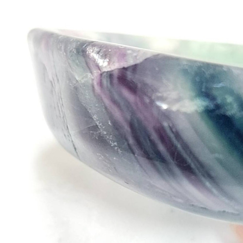 虹入りフローライト◇ハート型お皿◇ディッシュ◇天然石◇ その他