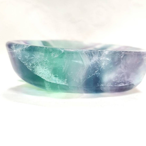 虹入りフローライト◇ハート型お皿◇ディッシュ◇天然石◇ その他