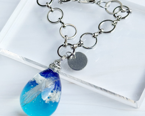 うちの子ジュエリー】ペットの毛で作る世界に一つのアクセサリー 青空