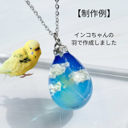 うちの子ジュエリー】ペットの毛で作る世界に一つのアクセサリー 青空