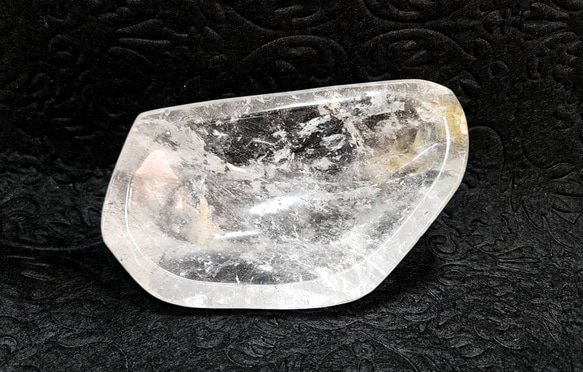 水晶お皿♡ゴールデンヒーラー共生No.1355 水晶ディッシュ◇お皿◇ゴールデンヒーラー共生◇天然石◇ その他