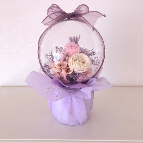 お誕生日プレゼント♡バルーンフラワーアレンジ♡ギフト