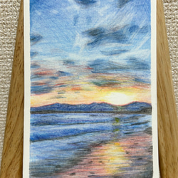 専用オーダー　オイルパステル原画 ブルームーン／オイルパステル画／No18 絵画 original-kyo 通販