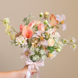 mini　ブーケ　ブートニア お好きなお花で*オーダーメイド/プリザーブドフラワーブーケ