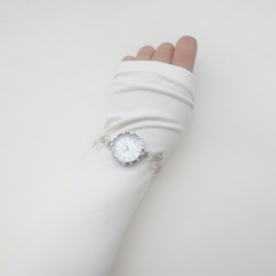 【BB JEWELRY】SV925 スクエアブレスレットウォッチ 7枚目の画像