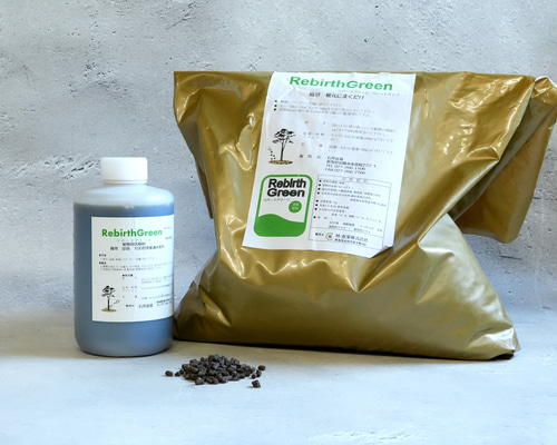 盆栽Qさんに紹介されました！＊リバースグリーン＊1リットルの活根肥料