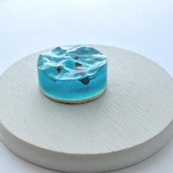 クジラの置物(濃いコバルトブルー) / インテリア / 波 / オブジェ 8枚目の画像