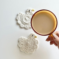 アヒルさんコースター 4枚目の画像