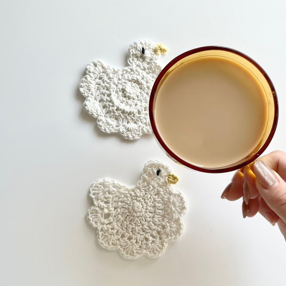 アヒルさんコースター 4枚目の画像