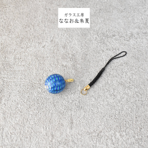 twist とんぼ玉 根付ストラップ ☆帯飾りプレート付き☆ その他