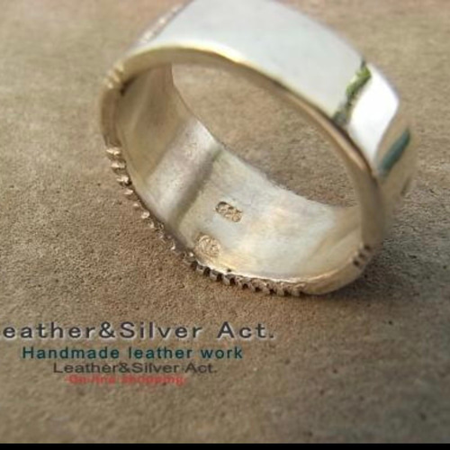 サンバースト シルバーリング シルバー925、k18 メンズ19号 メンズ