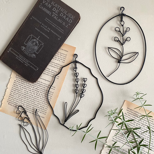 選べる3タイプ♪》プチボタニカル・フレーム(マーガレット) ワイヤー