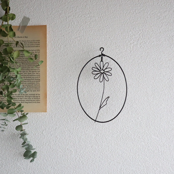 選べる3タイプ♪》プチボタニカル・フレーム(マーガレット) ワイヤー