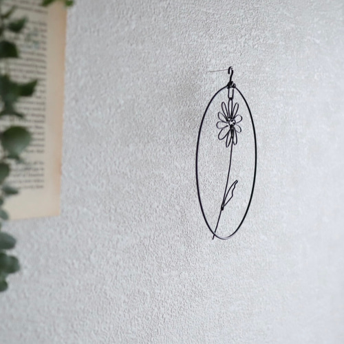 選べる3タイプ♪》プチボタニカル・フレーム(マーガレット) ワイヤー