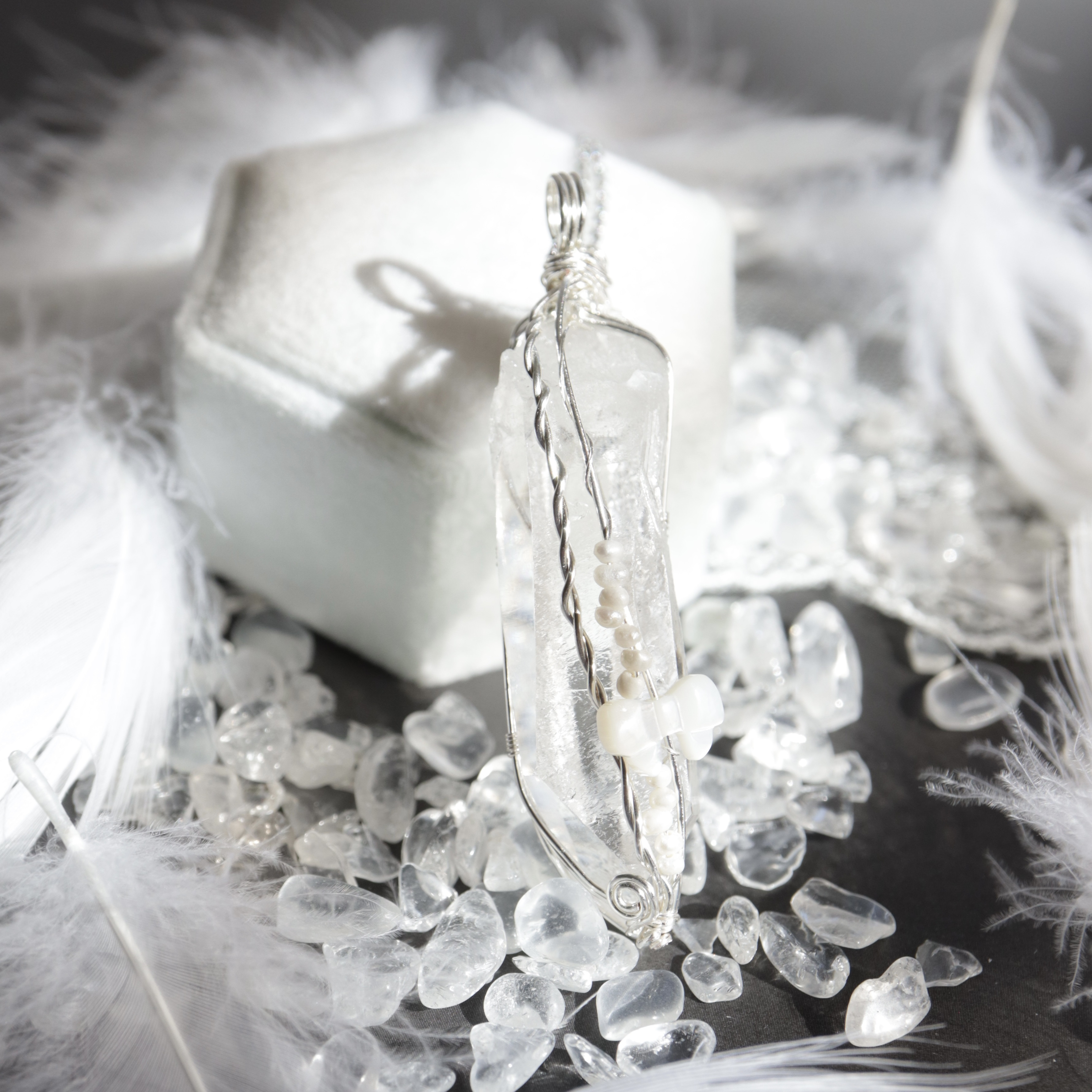 【1点もの】ヴィジョンクォーツ《未来を映す水晶》｜天然石アクセサリー