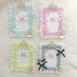 ホイップデコ 硬貨ケース トレカケース ブルー×ホワイト B8サイズ