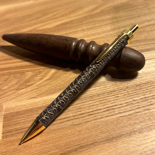 革軸ペン ワニ革 本革 加藤金属 革軸ペン ワニ革 本革 加藤金属 ペン・筆記用具 246Leather 通販