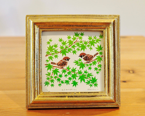 版画 - AOMOMIJI（シルクスクリーンプリント） 版画 Laviolaluna 通販