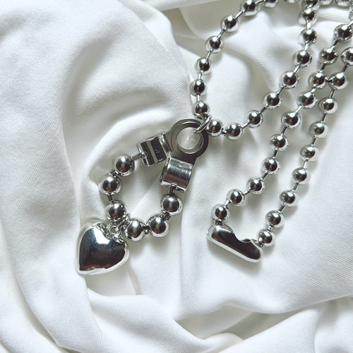 カレンシルバー 手彫り チェーンネックレス 80's〜00's カレンシルバーネックレス80cm(5連ブレスレット) snc-90 | marsa*