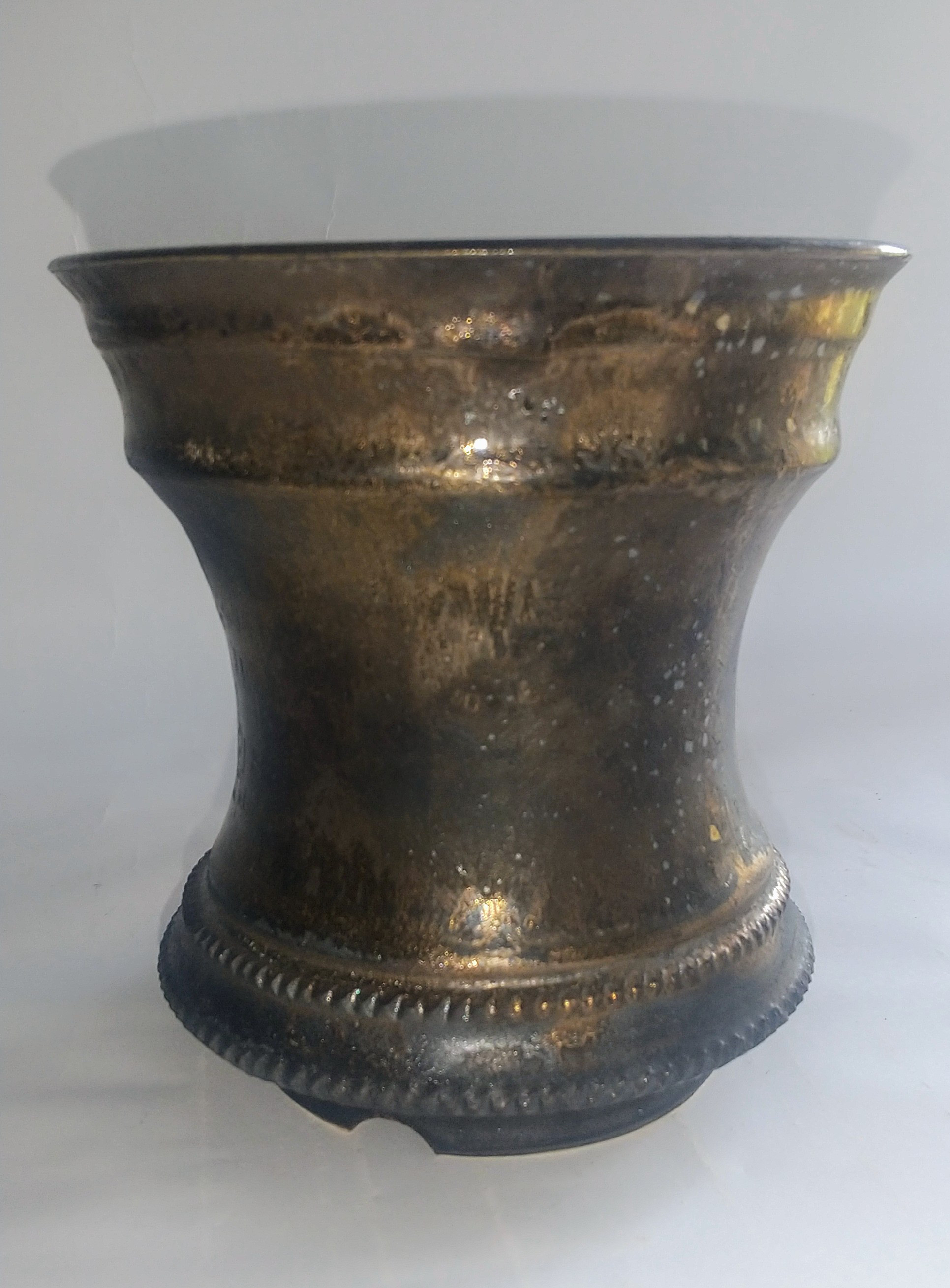 植木鉢 塊根植物 塊根鉢 コーデックス 金属釉 金